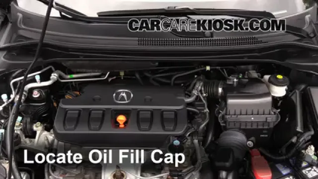 2013 Acura ILX 2.0L 4 Cyl. Aceite Agregar aceite